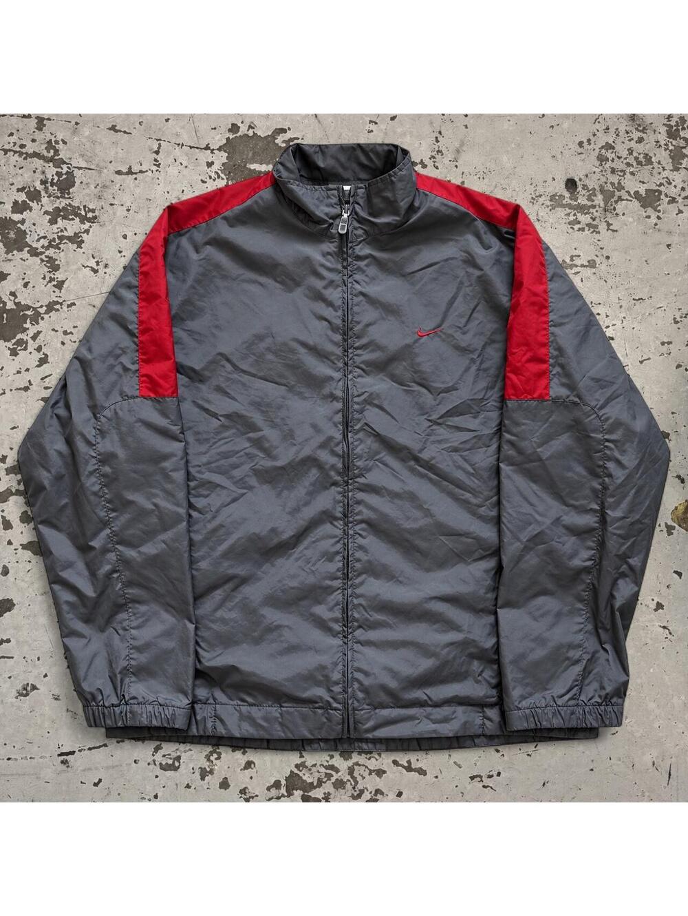 Mens vintage Y2K Windbreaker Jacket Size XL